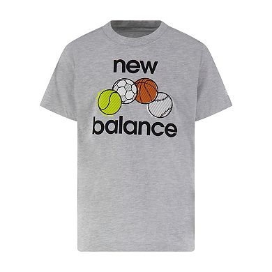 Boys 8-20 New Balance 2-pc. Graphic Tee & Shorts Set