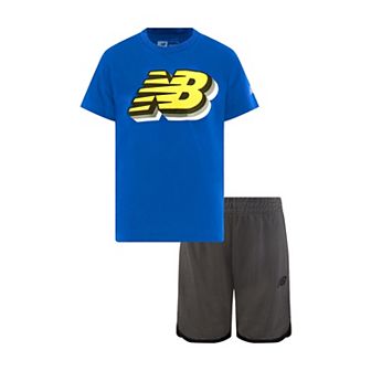 Boys New Balance® 2 pc Top & Shorts Set
