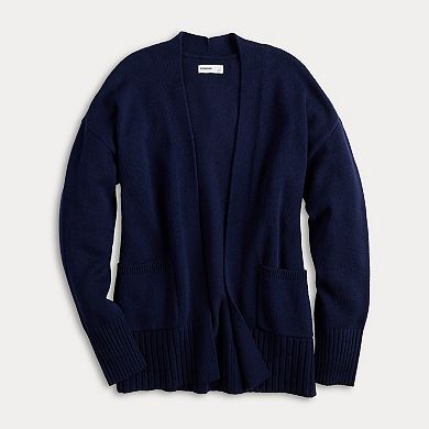 Women's Sonoma Goods For Life® Open Front Longline Cardigan
