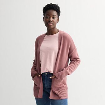 Women's Sonoma Goods For Life® Open Front Longline Cardigan