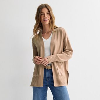 Women's Sonoma Goods For Life® Open Front Longline Cardigan