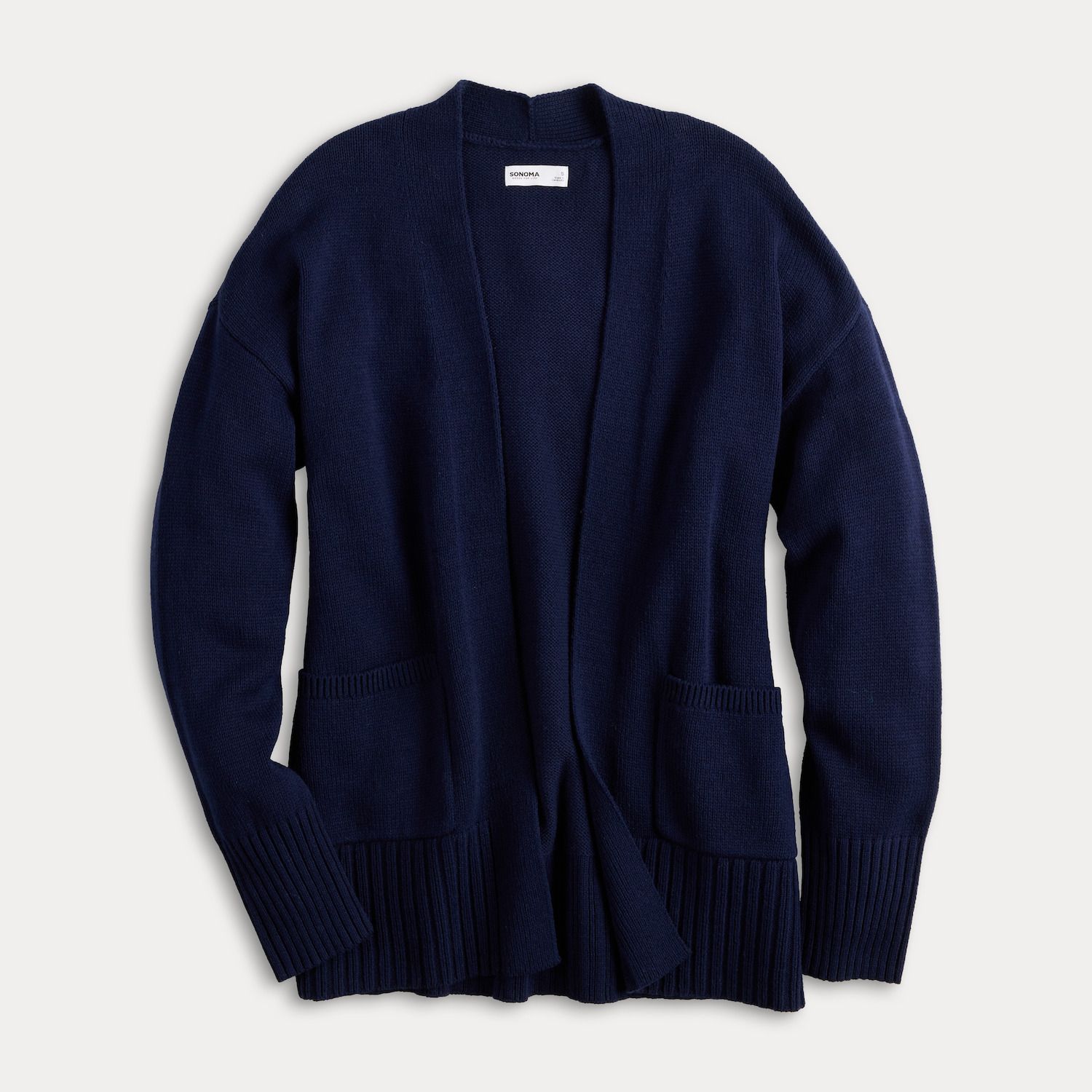 Petite Sonoma Goods For Life® Open Front Longline Cardigan