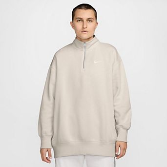 Women's Nike Oversized Quarter-Zip Phoenix Fleece Sweatshirt