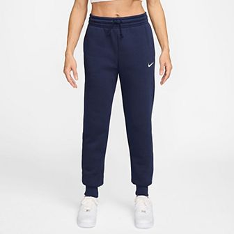 Women's Nike Phoenix Mid-Rise Fleece Sweatpants