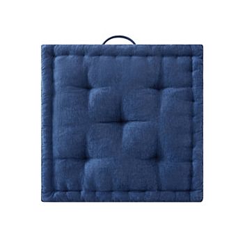 Intelligent Design Azza 24 in Chenille Square Floor Pillow Cushion