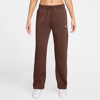 Women's Nike Phoenix Fleece Mid-Rise Open-Hem Pants