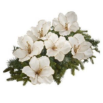 BrylaneHome Amaryllis Clips, Set Of 6