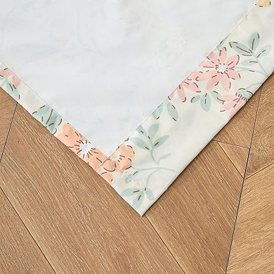 Chloe Light Filtering Semi Sheer 3" Rod Pocket Window Panel Pair