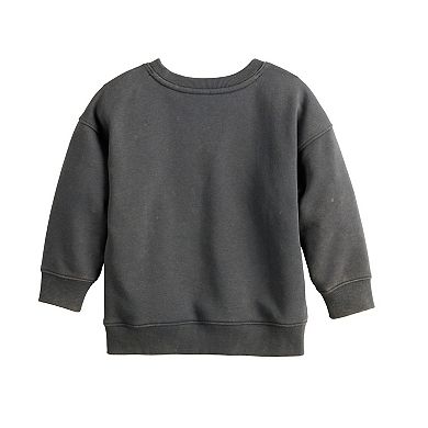 Baby & Toddler Boy Jumping Beans® Oversized French Terry Crewneck Sweatshirt