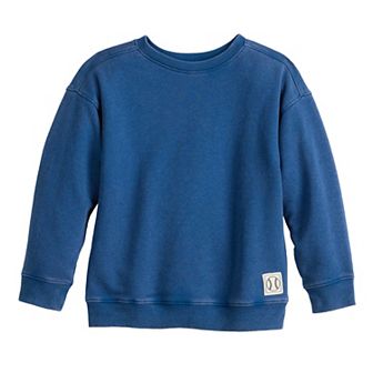 Baby & Toddler Boy Jumping Beans® Oversized French Terry Crewneck Sweatshirt