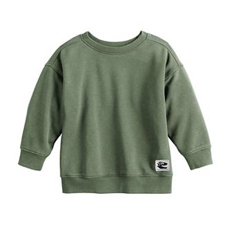 Baby & Toddler Boy Jumping Beans® Oversized French Terry Crewneck Sweatshirt