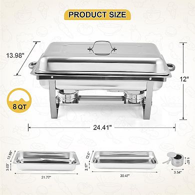 Chafing Dishes for Buffet 2 Pack