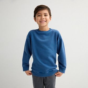 Boys 4-12 Jumping Beans® Oversized French Terry Crew Sweatshirt