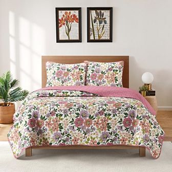 Nanshing Eira Floral 3 pc Quilt Set