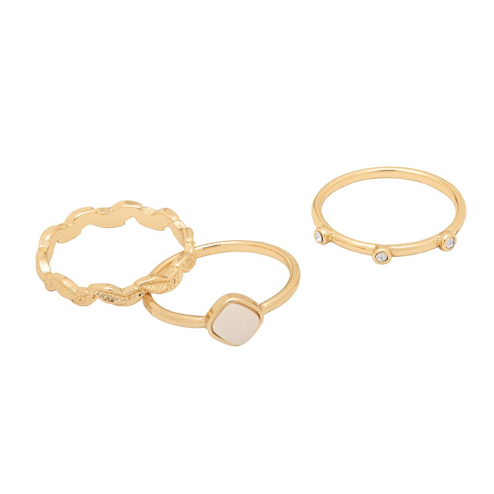 LC Lauren Conrad Stackable Ring Set