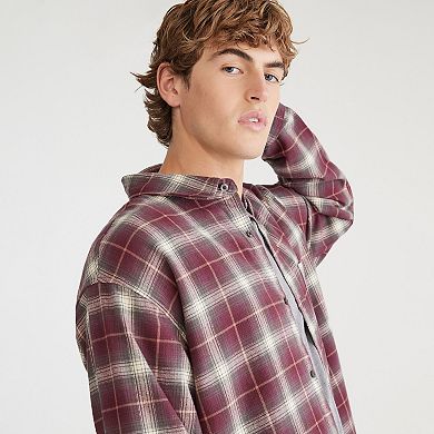 Men's Aeropostale Boxy Button Down Flannel