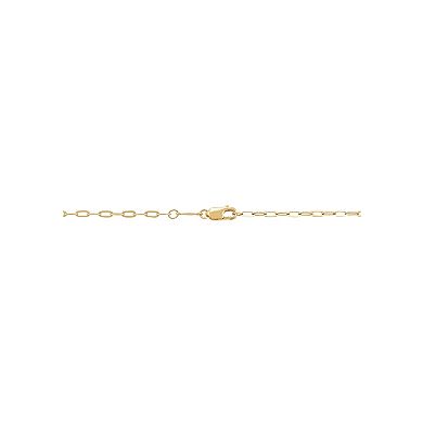 Everlasting Gold 10k Gold Heart Pendant Necklace