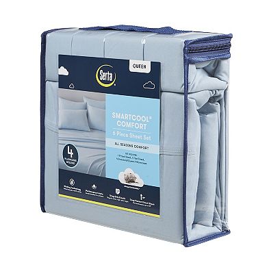 Serta SmartCool ® Comfort Sheet Set