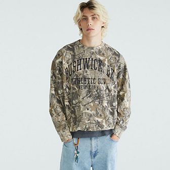 Men's Aeropostale Bushwick Camo Crewneck Sweater