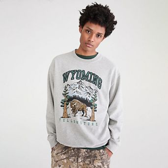 Men's Aeropostale Bushwick Camo Crewneck Sweater