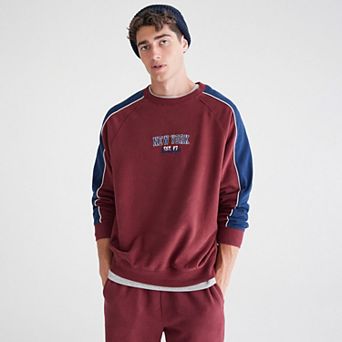 Men's Aeropostale NY Piping Crew Sweatshirt