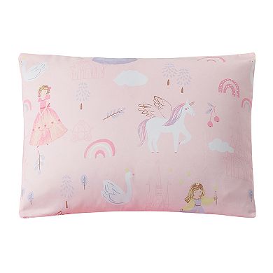 Girls' Urban Playground Fairytale Princess Comforter Set with Shams