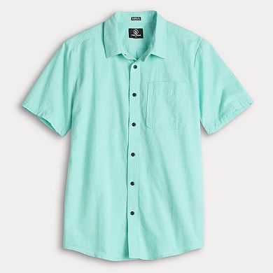 Men's Volcom Short Sleeve Button-Down Shirt
