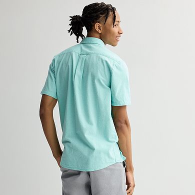 Men's Volcom Short Sleeve Button-Down Shirt
