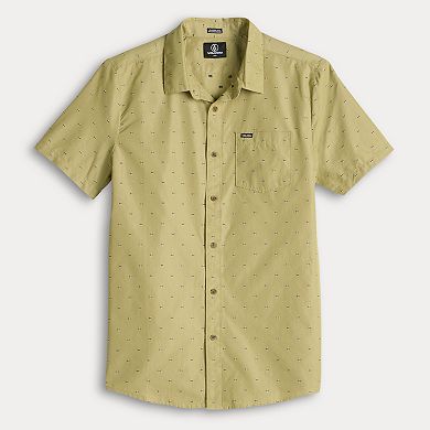 Men's Volcom Short Sleeve Button Down Shirt