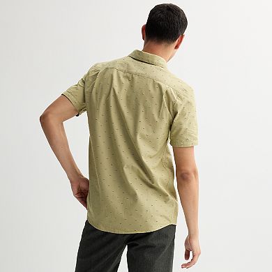 Men's Volcom Short Sleeve Button Down Shirt