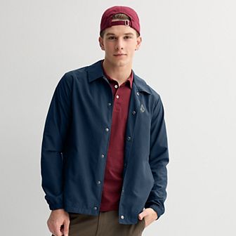 Men's Volcom Lightweight Button Down Jacket
