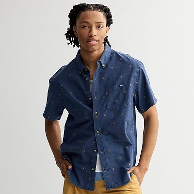 billabong dress shirts Men's Long Sleeve Button Downs