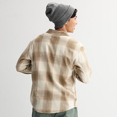 Men's Billabong Long Sleeve Button-Down Flannel Shirt