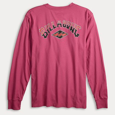 Men's Billabong Crewneck Long Sleeve Graphic Tee