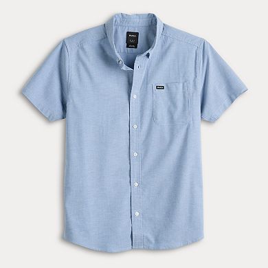 Men's RVCA Short Sleeve Button Down Shirt