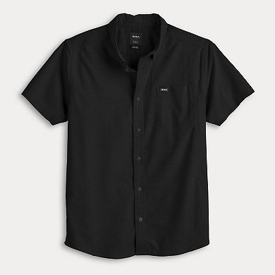 Men's RVCA Short Sleeve Button Down Shirt