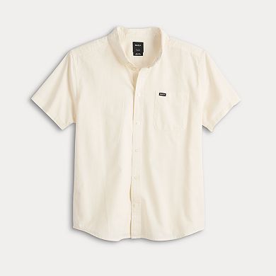 Men's RVCA Short Sleeve Button Down Shirt