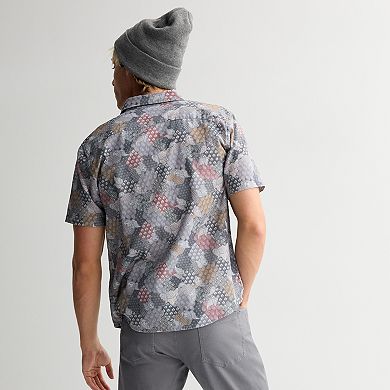 Men's RVCA Short Sleeve Button Down Shirt