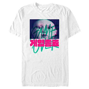 Men's Squid Game The Doll Game Over Graphic Tee
