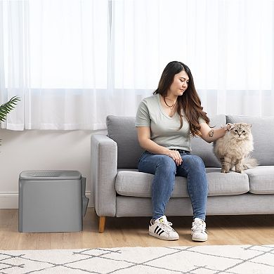 Iris Top Entry Cat Litter Box with Scoop