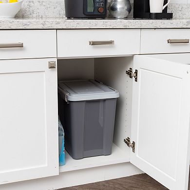 Iris 30-lbs. Airtight Pet Food Container with Scoop