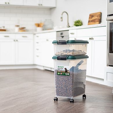 Iris 33-qt. & 12-qt. Remington Premium Airtight Pet Food Containers with Scoop