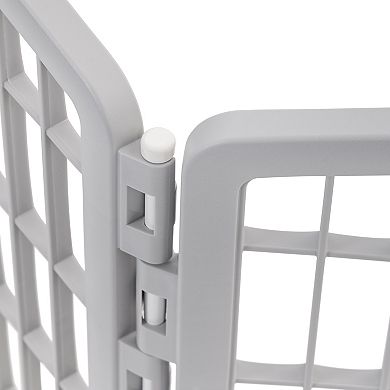 Iris 34-in. Exercise 8-Panel Pet Playpens with Door