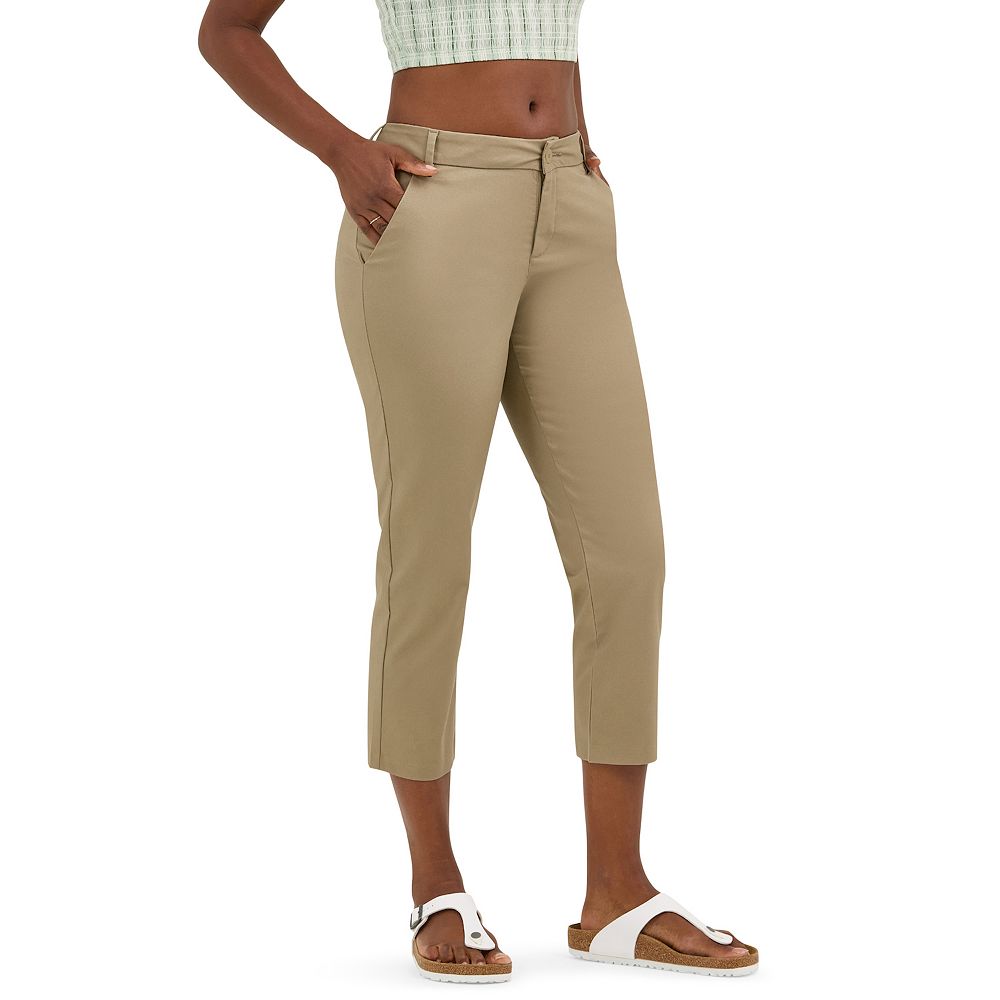 パンツ [FRECKLE]  capri pants Women's Capri Pants – Recycled Fabric, Front Pockets & Dry