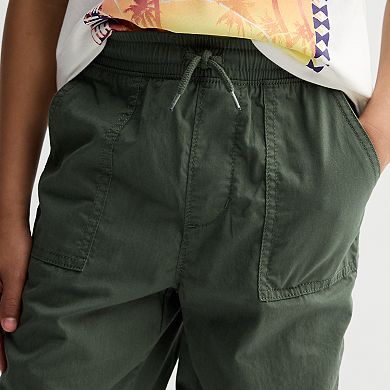 Boys Sonoma Goods For Life® Pull On Twill Joggers in Regular & Husky