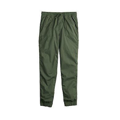Boys Sonoma Goods For Life® Pull On Twill Joggers in Regular & Husky