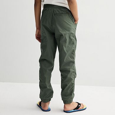 Boys Sonoma Goods For Life® Pull On Twill Joggers in Regular & Husky