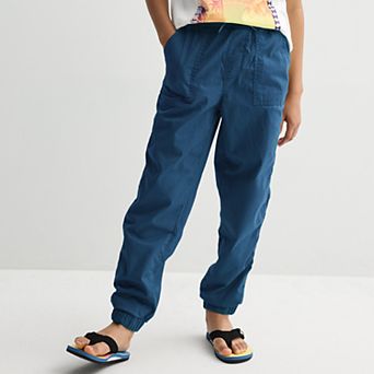 Boys 7-20 Sonoma Goods For Life® Pull On Twill Joggers in Regular & Husky