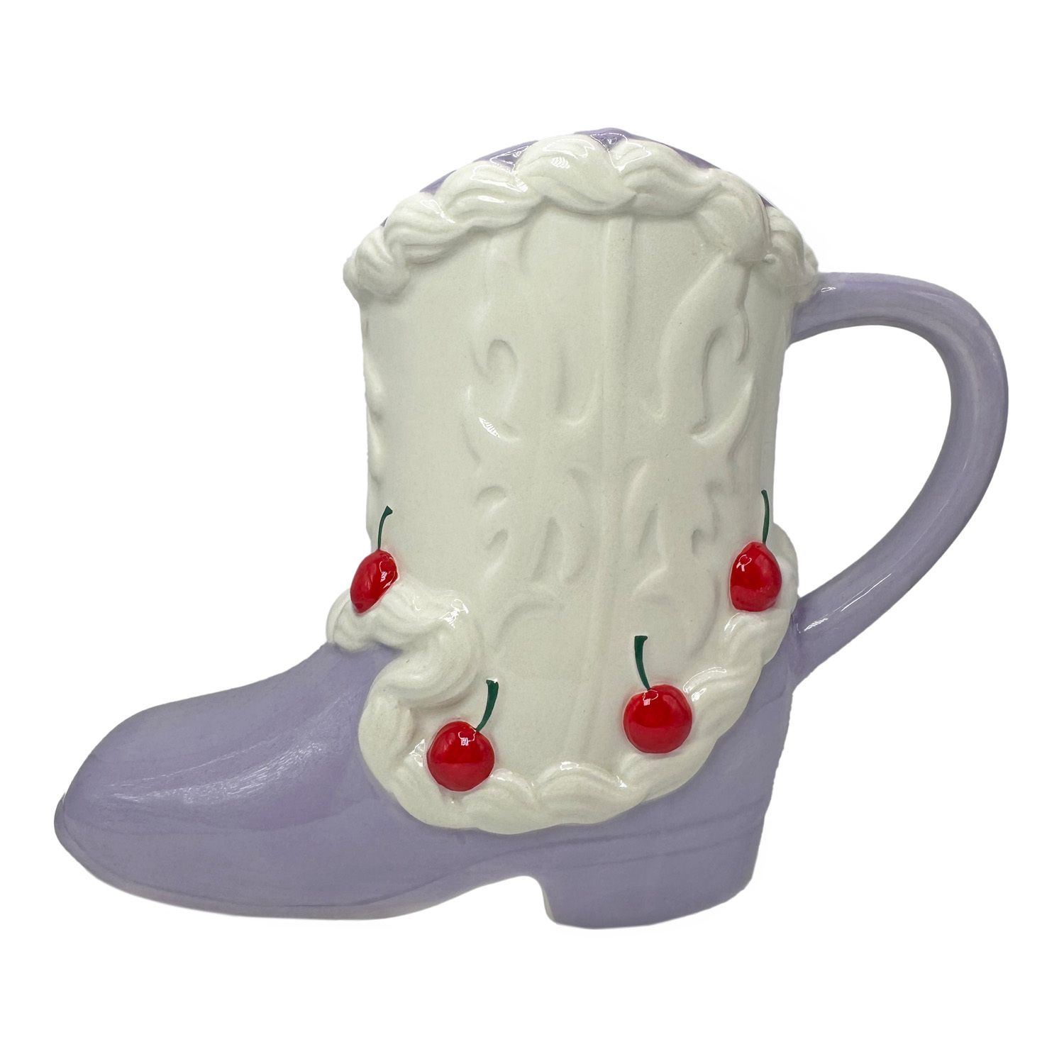Sheffield Home Cowgirl Boot Ceramic Mug - Purple