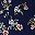 Navy Elina Fleurs